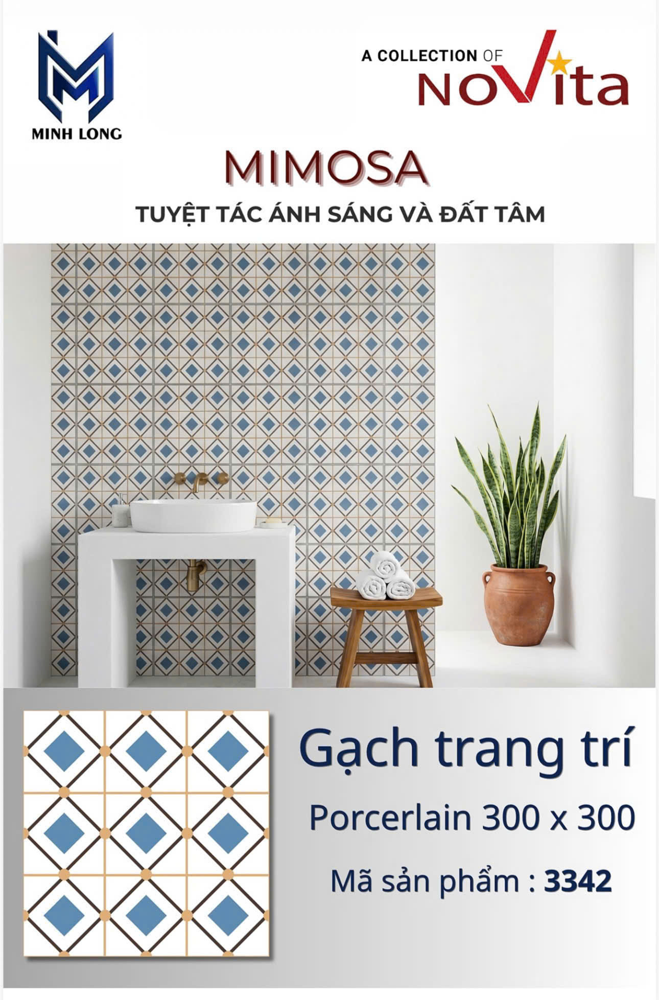 Gạch ốp lát tổng hợp 300X300